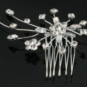 Rhinestone Side Spray Comb