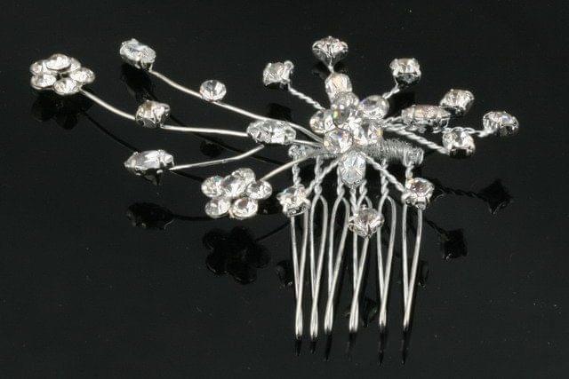 Rhinestone Side Spray Comb
