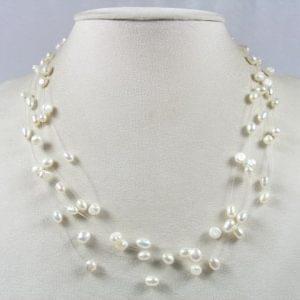 Pearl Floating Necklace