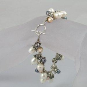 Pearl Charm Style Bracelet