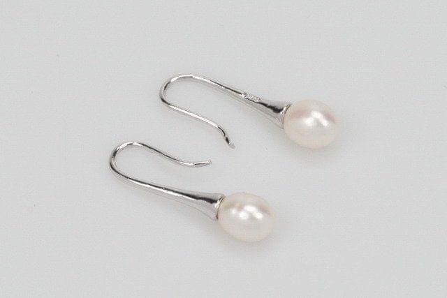 Pearl Horn Earrings
