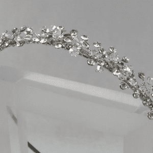 Rhinestone Spring Bouquet Tiara
