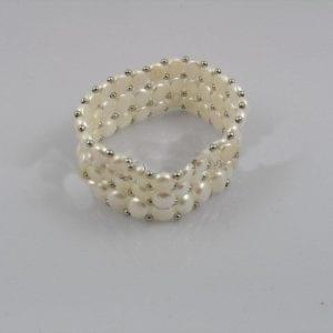 Three Strand Pearl Bracelet