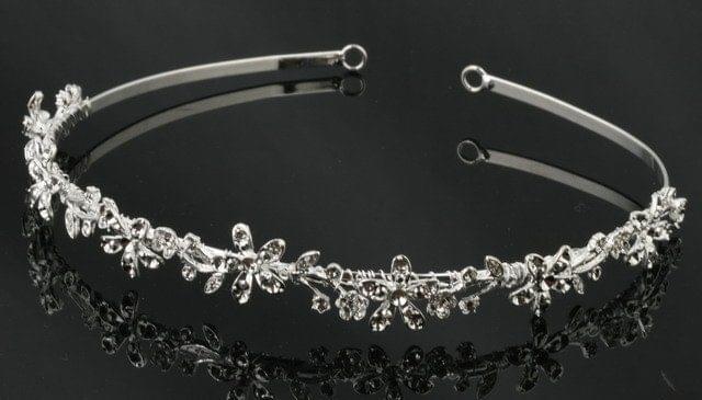 Sparkling Floral Headband - Image 2