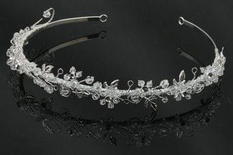 Dazzling Crystal Floret Headband
