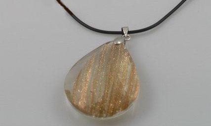 Tear Drop Crystal Pendant - Image 2