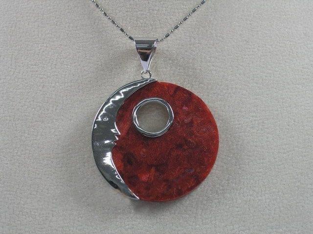 Red Coral Pendant