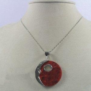 Red Coral Pendant
