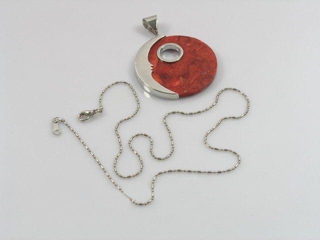 Red Coral Pendant