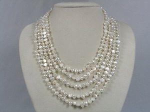 Five Strand Pearl Necklace
