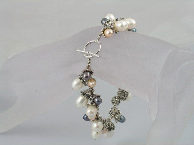 Pearl Charm Style Bracelet
