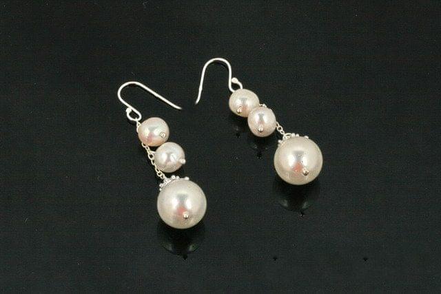 Elegant Drop Pearl Earrings