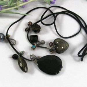The Black Crystal Necklace