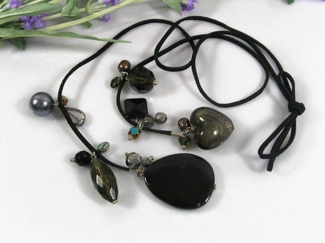 The Black Crystal Necklace