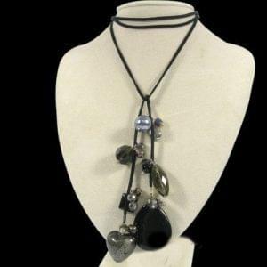 The Black Crystal Necklace