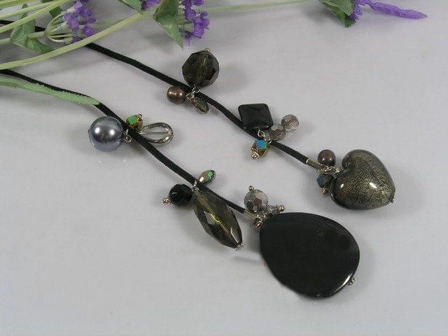 The Black Crystal Necklace