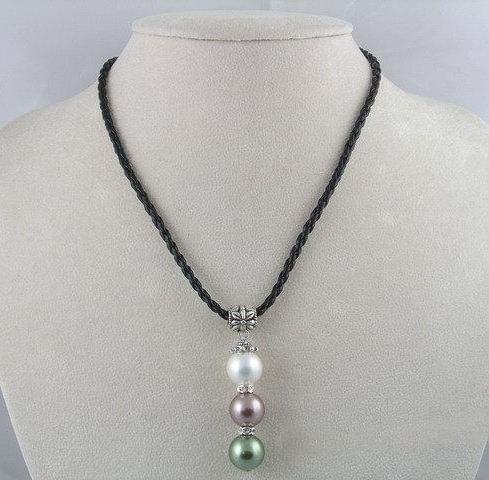 Multi Colour Pearl Pendant