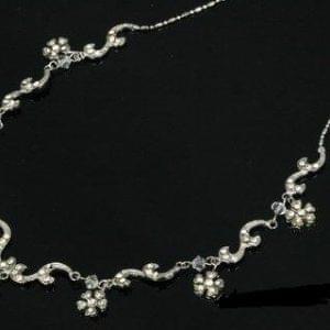 Gorgeous Floral Drop Necklace